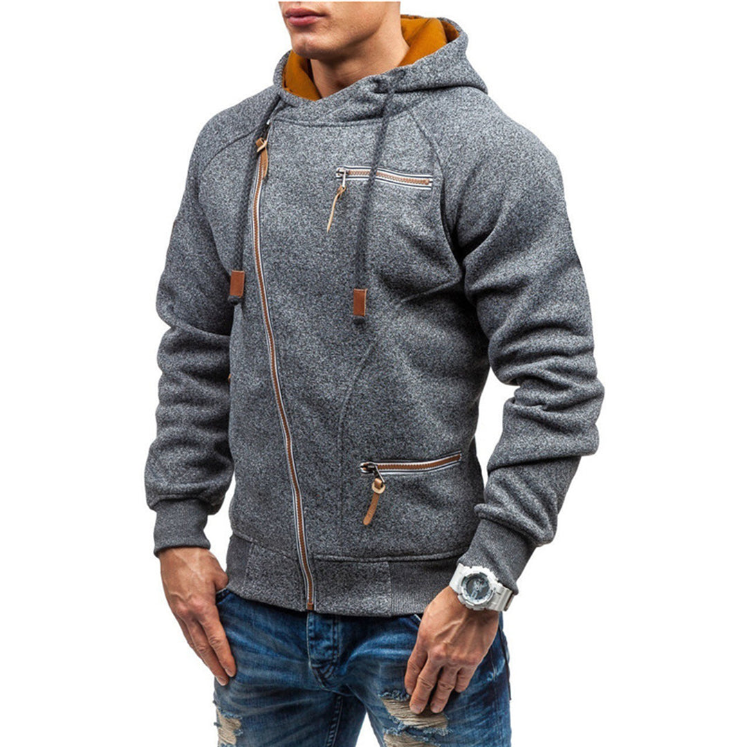 Robert - Herren Pullover mit Reißverschluss