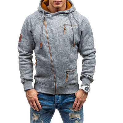 Robert - Herren Pullover mit Reißverschluss