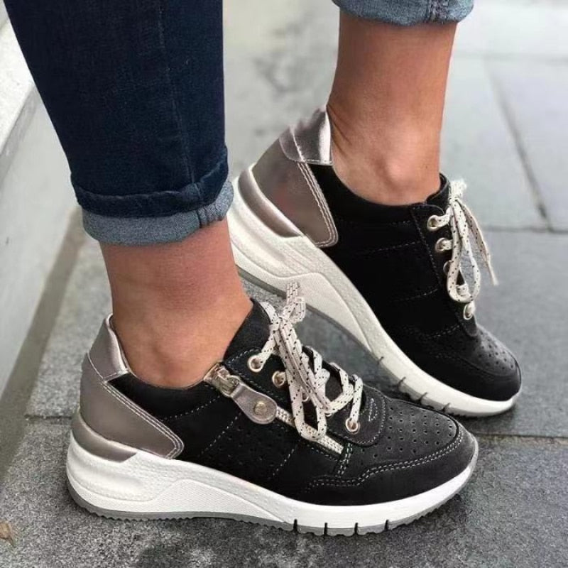 ÉLODIE | Damen-Sneakers mit ausgeglichener Plattform für einen modernen Look