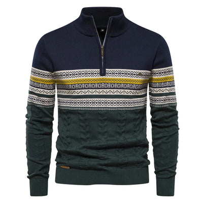 Palmiro - Pullover Herren Retro Muster