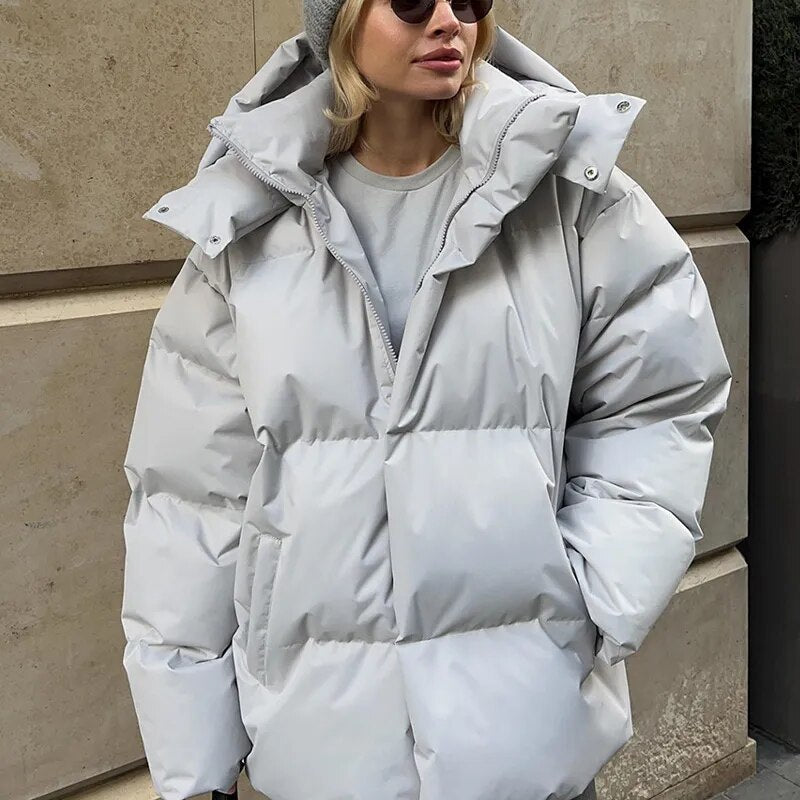 Clara - Elegante Puffy Winterjacke für Damen