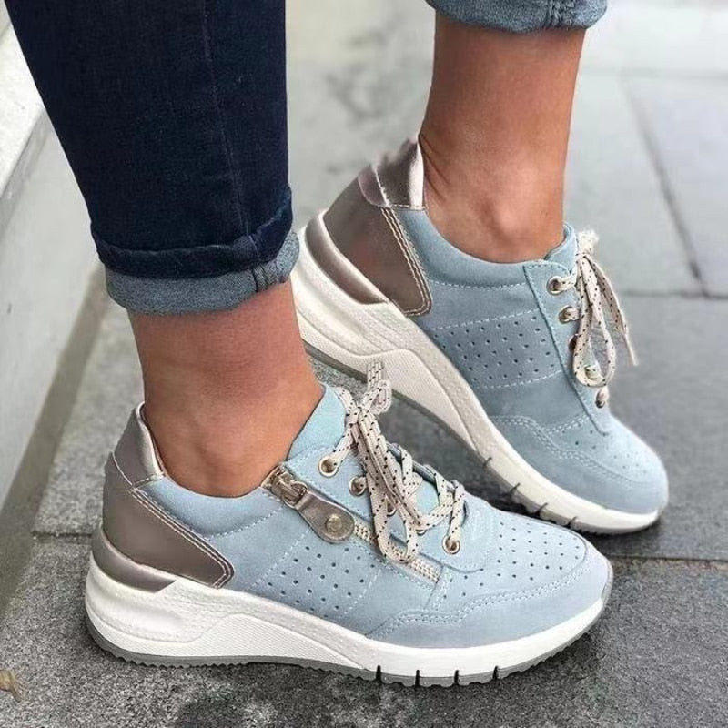 ÉLODIE | Damen-Sneakers mit ausgeglichener Plattform für einen modernen Look