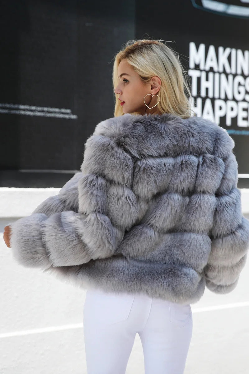 Nyla - Faux Fur Jacke