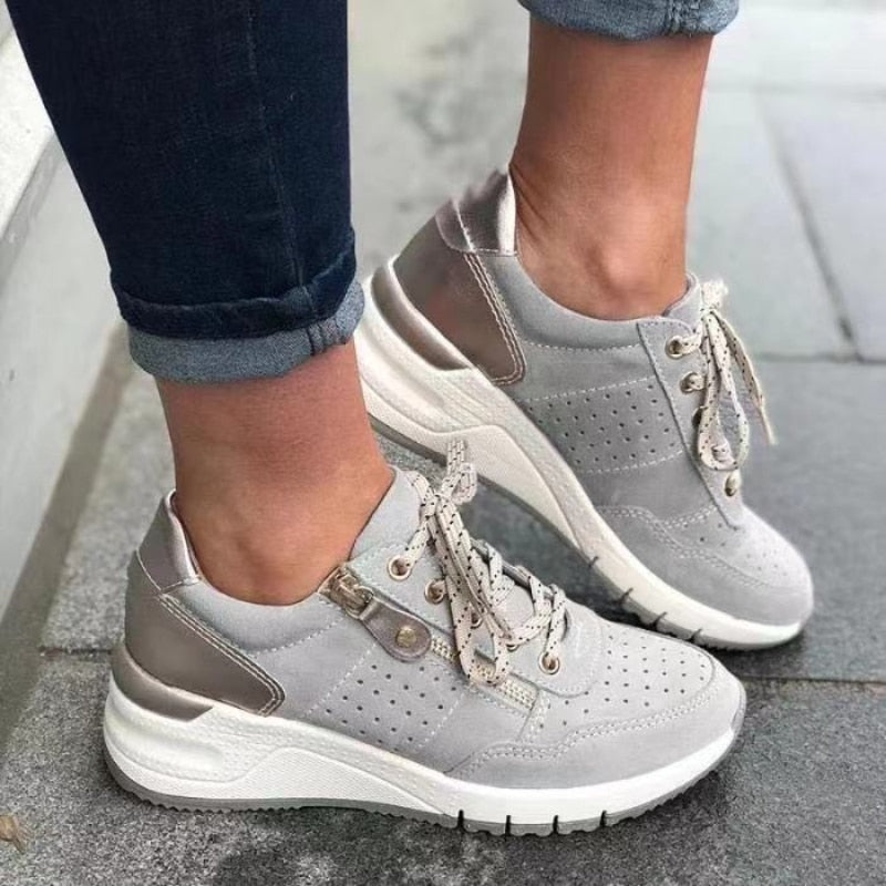 ÉLODIE | Damen-Sneakers mit ausgeglichener Plattform für einen modernen Look