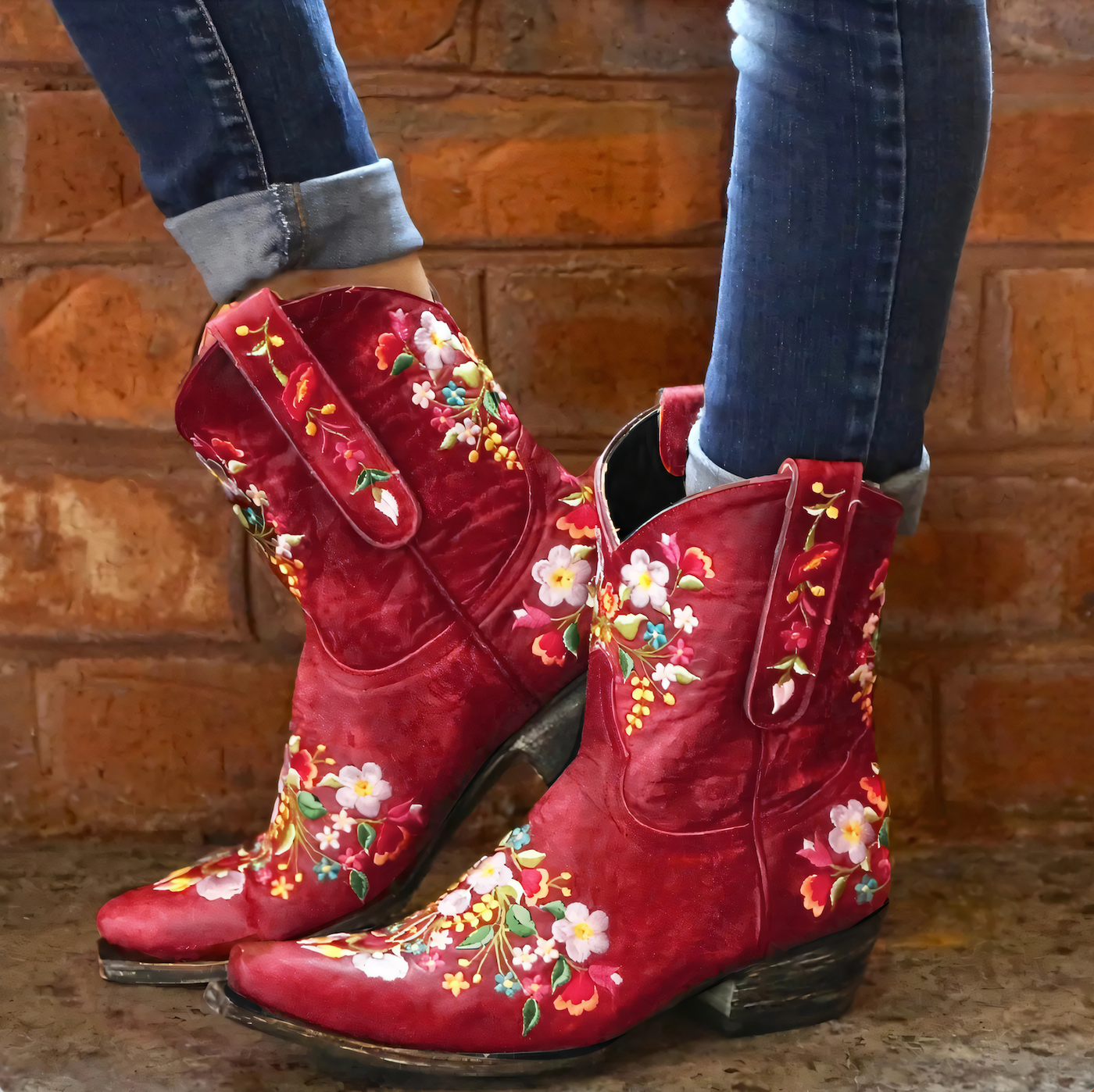 ÉLODIE | Wetterfeste Cowgirl-Stiefel im angesagten Vintage-Stil