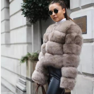 Nyla - Faux Fur Jacke