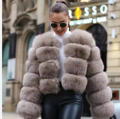 Nyla - Faux Fur Jacke