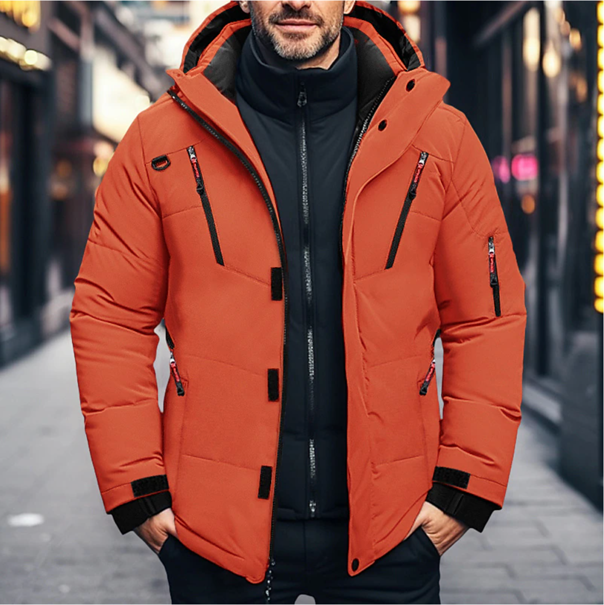 JEFF | Robuste, wasserdichte Winterjacke für Männer