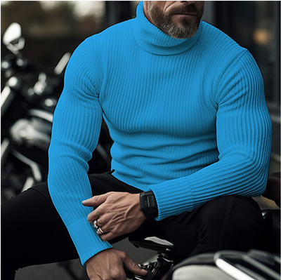 SANDER | Warmer Rollkragenpullover für Männer im klassischen Stil