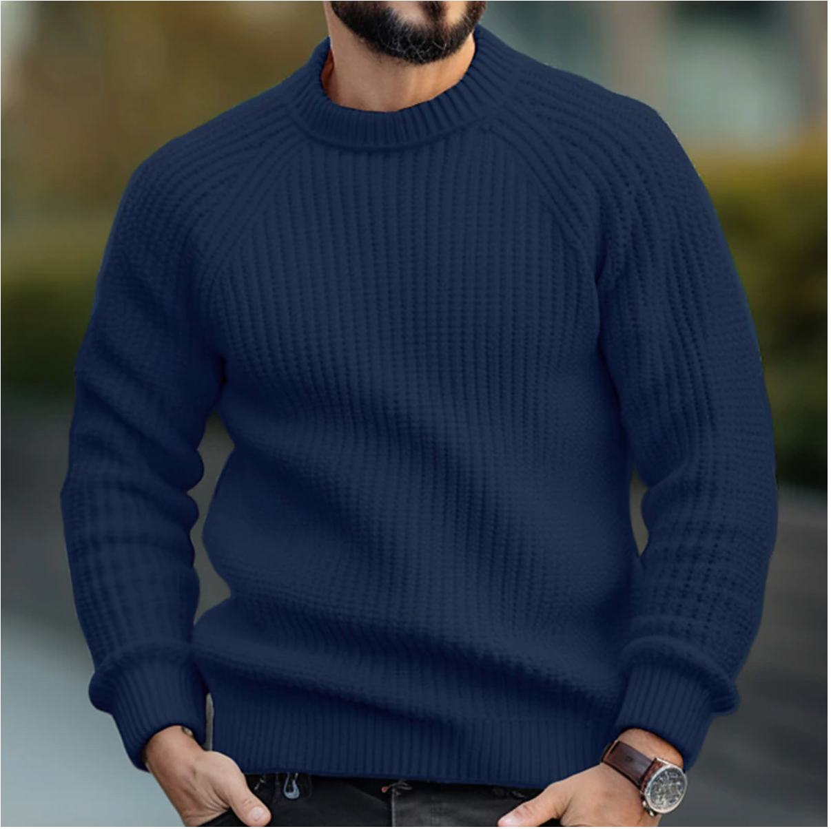 PETER - Warmer Herbst-/Winterpullover für Herren