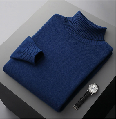 MAXIMILIAN - Eleganter Rollkragenpullover aus Merinowolle für Männer