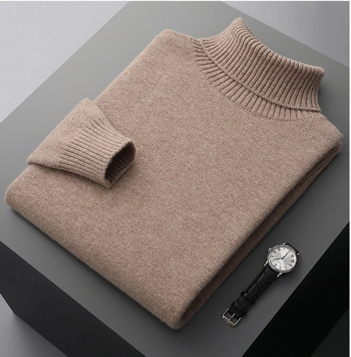 MAXIMILIAN - Eleganter Rollkragenpullover aus Merinowolle für Männer