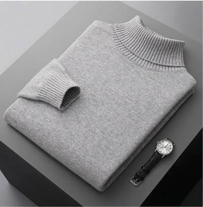 MAXIMILIAN - Eleganter Rollkragenpullover aus Merinowolle für Männer