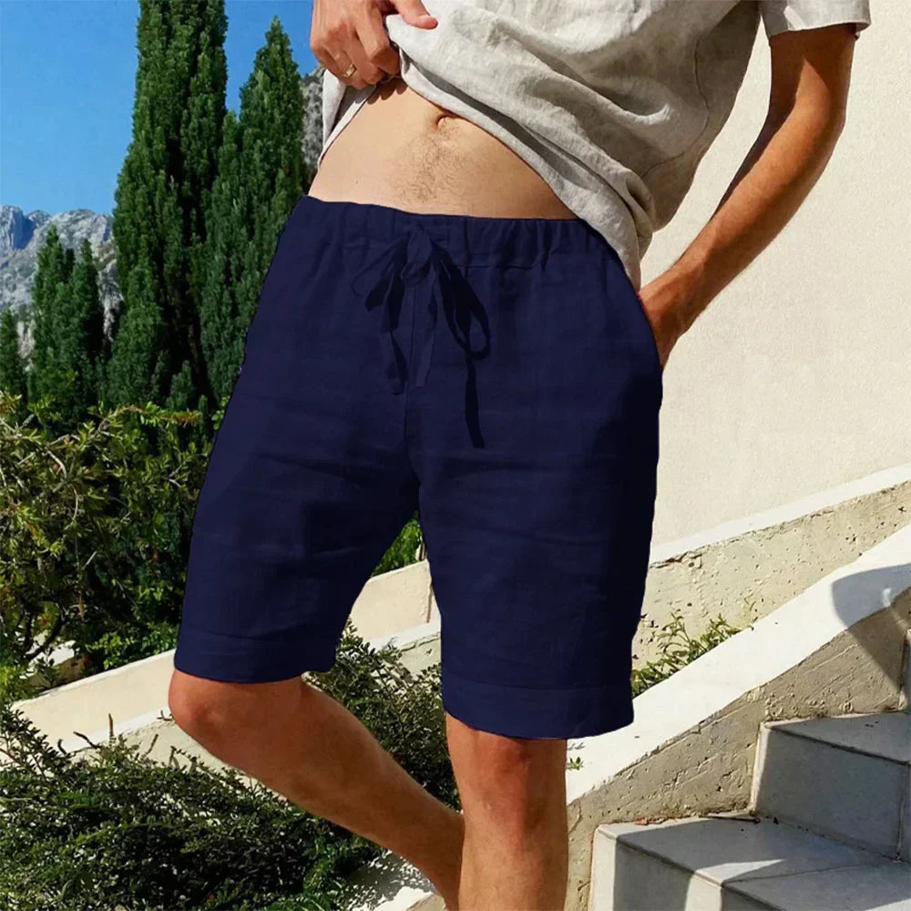 Federigo - Herren Leinen-Shorts