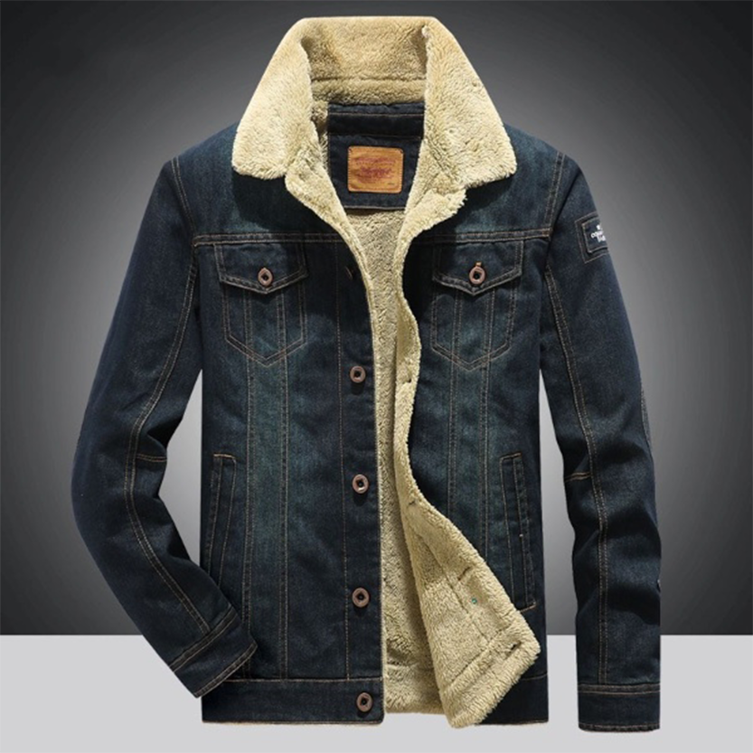 Ralph - Herren Fleece Denim Jacke