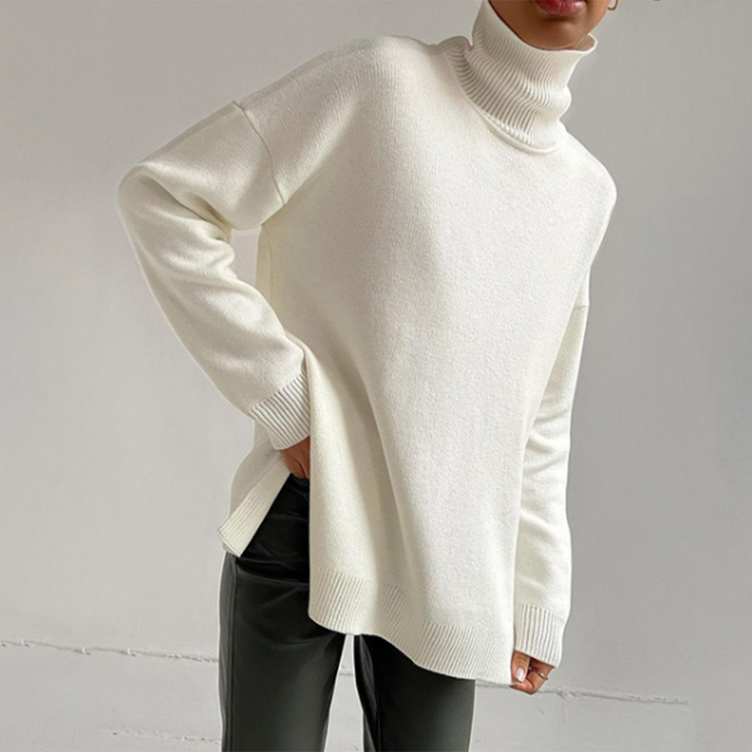 QUINN | Klassischer Rollkragenpullover für Frauen