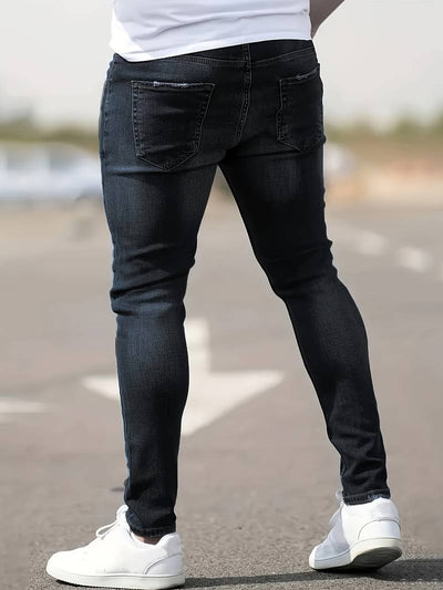 ADYAN | Slim-Fit-Stretch-Jeans für Männer