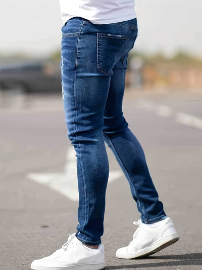 ADYAN | Slim-Fit-Stretch-Jeans für Männer