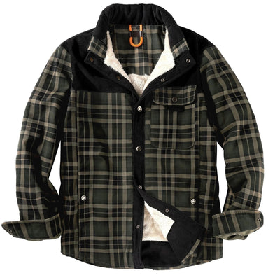 Roxel - Plaid Flare Fleece Hemdjacke