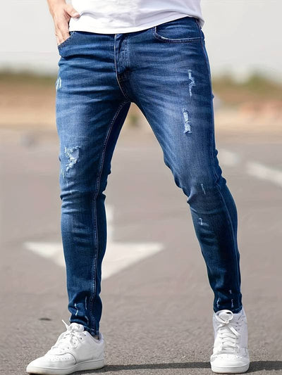 ADYAN | Slim-Fit-Stretch-Jeans für Männer