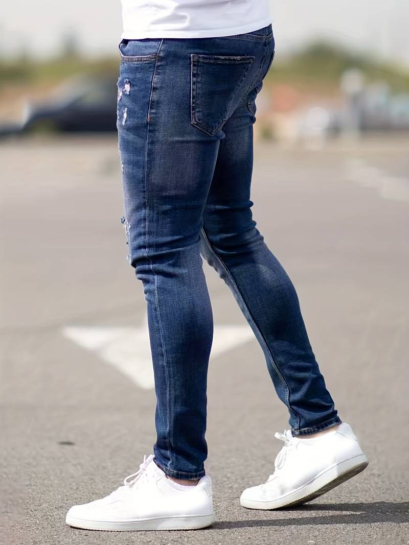 ADYAN | Slim-Fit-Stretch-Jeans für Männer