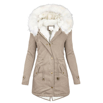 Melody - Kuschelige Winter-Fleece-Kapuzenjacke für Damen