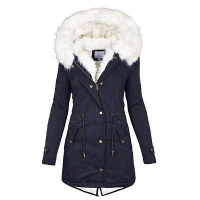 Melody - Kuschelige Winter-Fleece-Kapuzenjacke für Damen