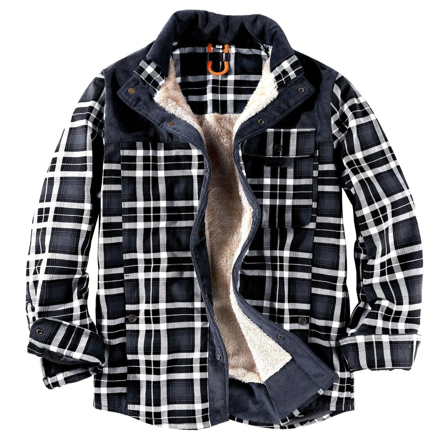 Roxel - Plaid Flare Fleece Hemdjacke