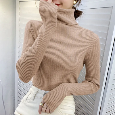 SYLVANA | Eleganter Damenpullover mit Rollkragen