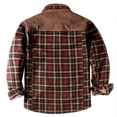 Roxel - Plaid Flare Fleece Hemdjacke