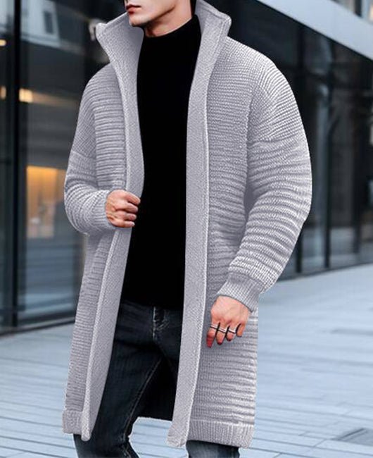 Revor - Lange Strickjacke für Männer