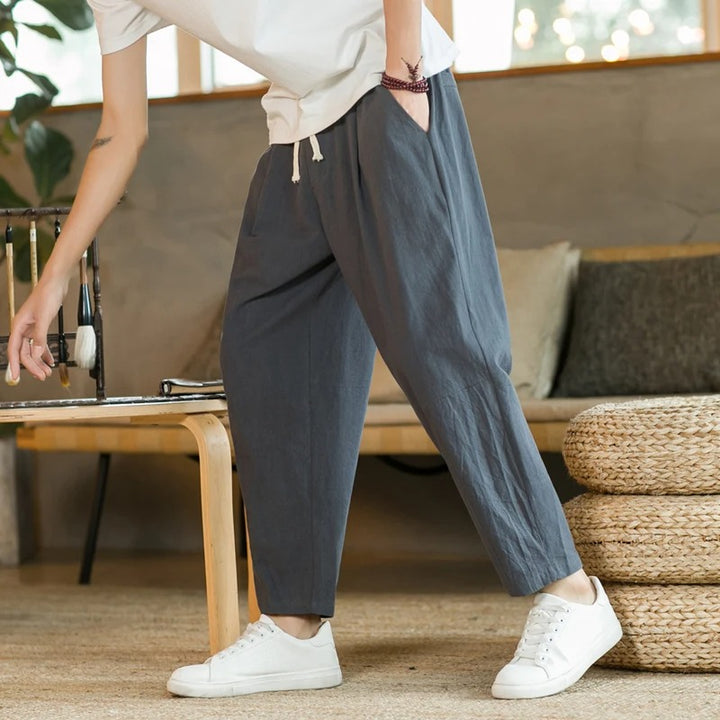 Fergus - Luftig-leichte Herren-Leinenhose für den Sommer