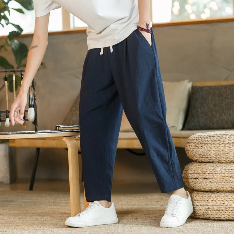 Fergus - Luftig-leichte Herren-Leinenhose für den Sommer