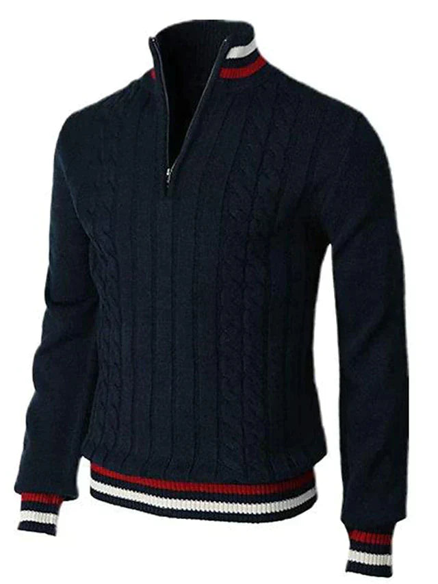 Mervyn - Trendiger Herren Zipper-Pullover für kühle Tage